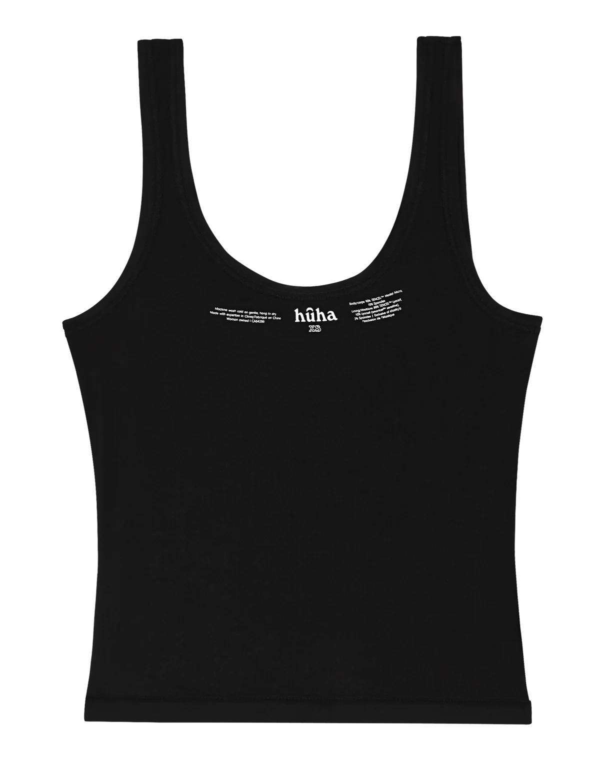 Mineral Sporty Crop Tank - Black