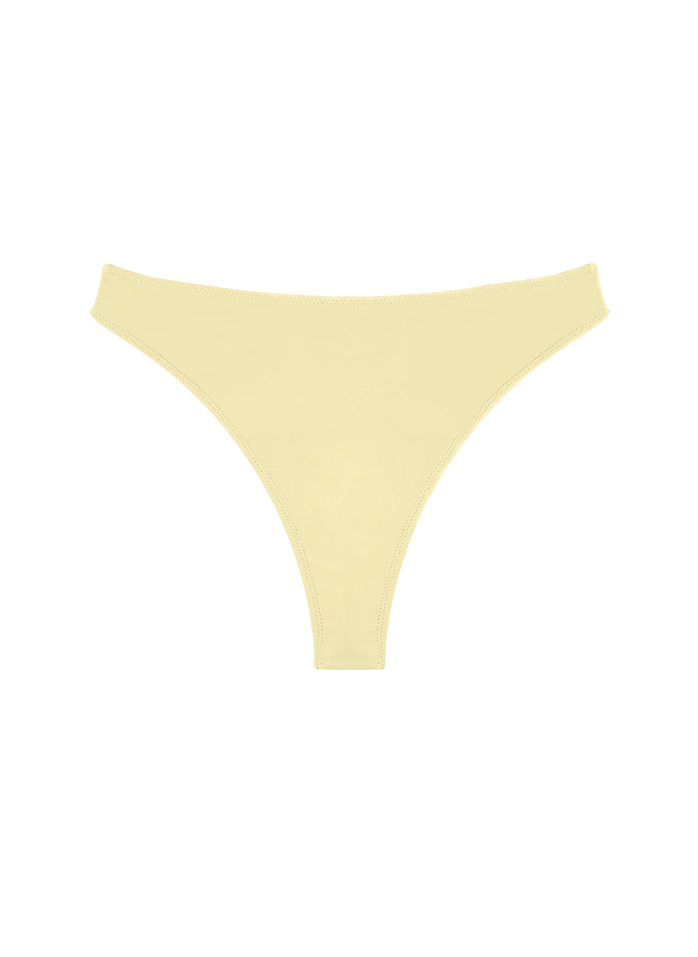 High Rise Mineral Thong (D+) - Buttercup