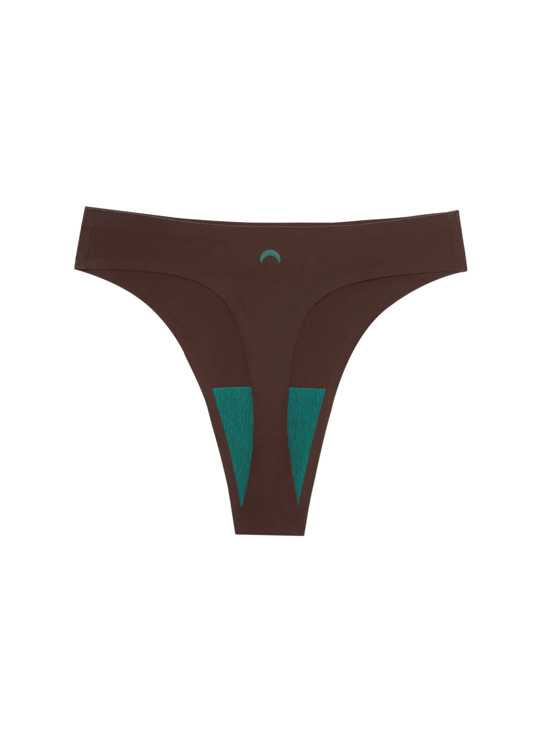 Seamless High Rise Mineral Thong - Brown