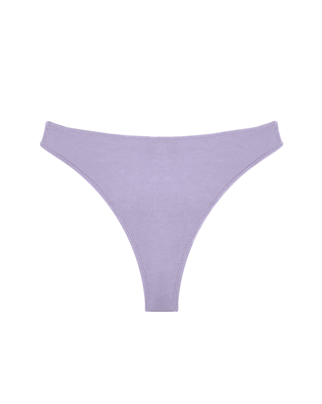 High Rise Mineral Thong (D+) - Lilac