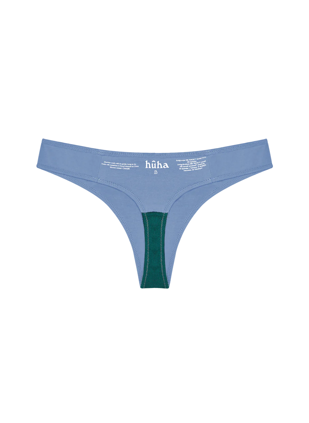 Low Profile Mineral Thong - Hydrangea Blue