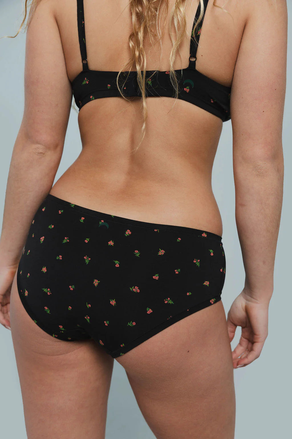 Hipster (SC) Panty - Roses black