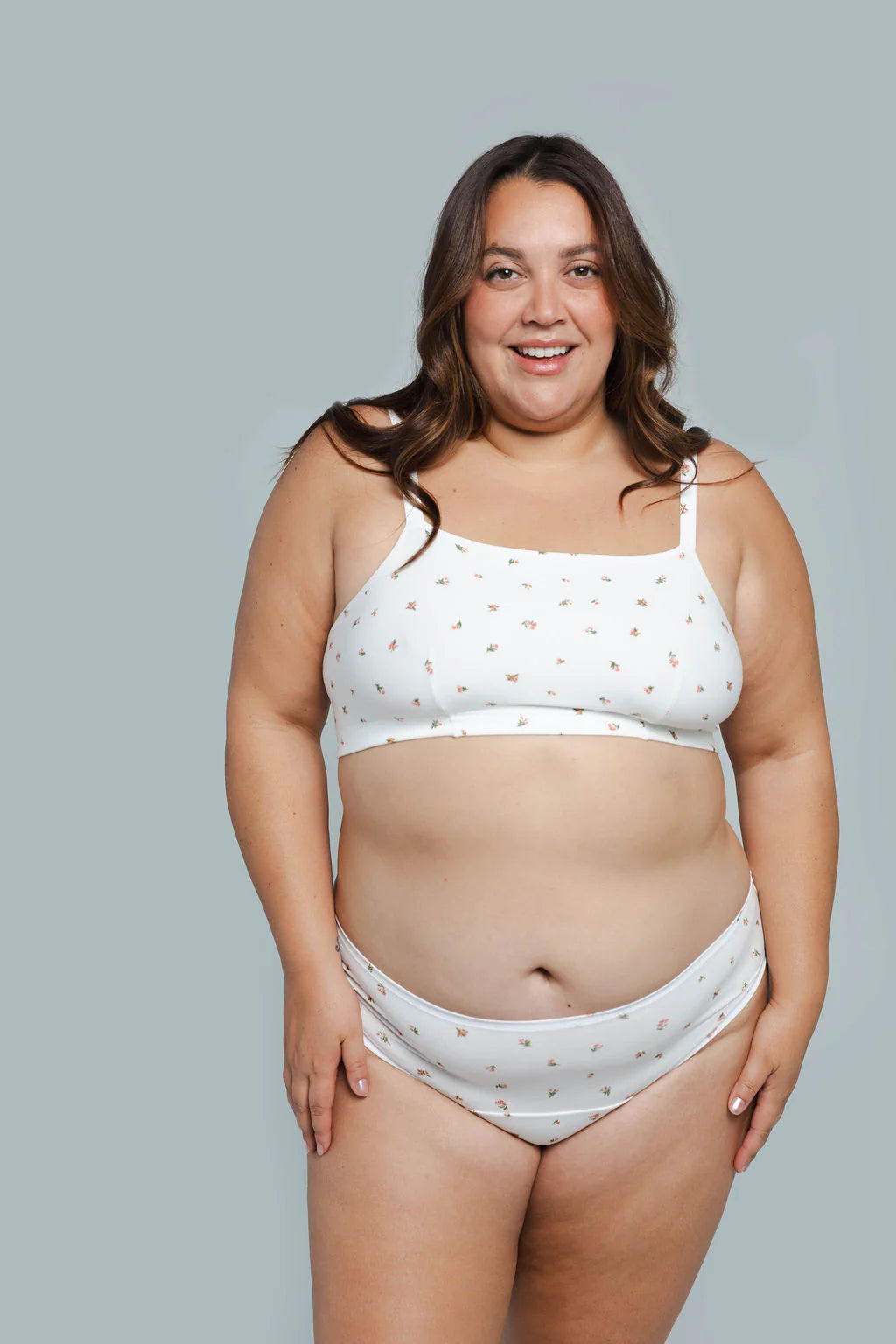 Bikini (SC) Panty - Roses white