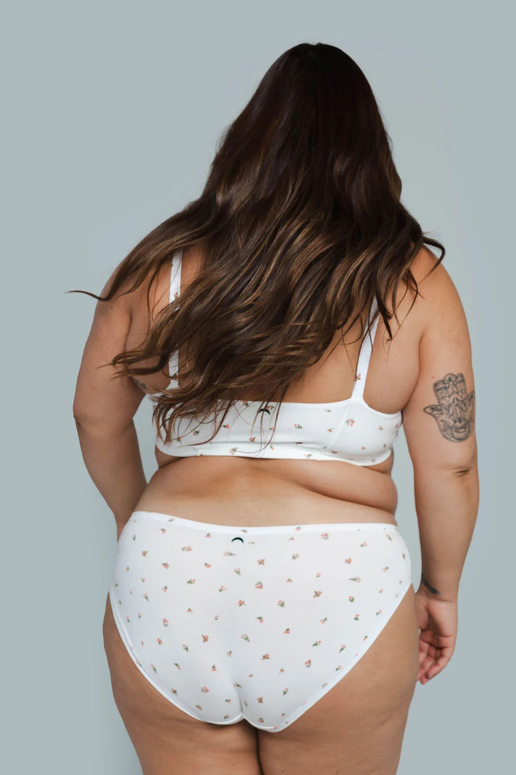 Bikini (SC) Panty - Roses white