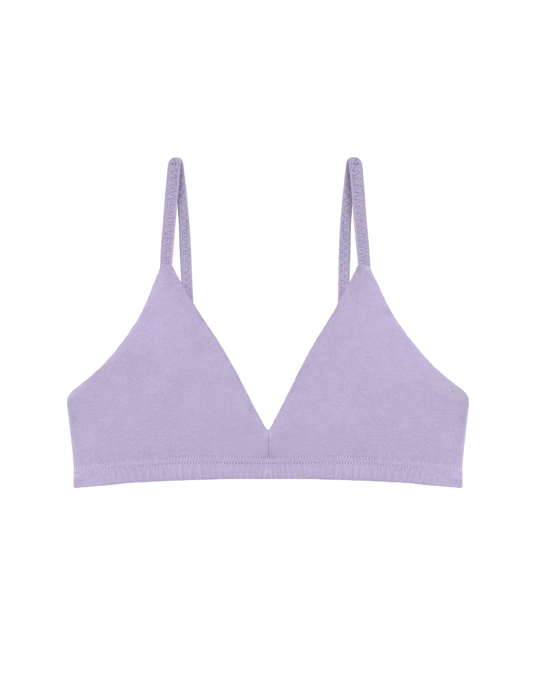 Mineral Wireless Triangle Bralette - Lilac