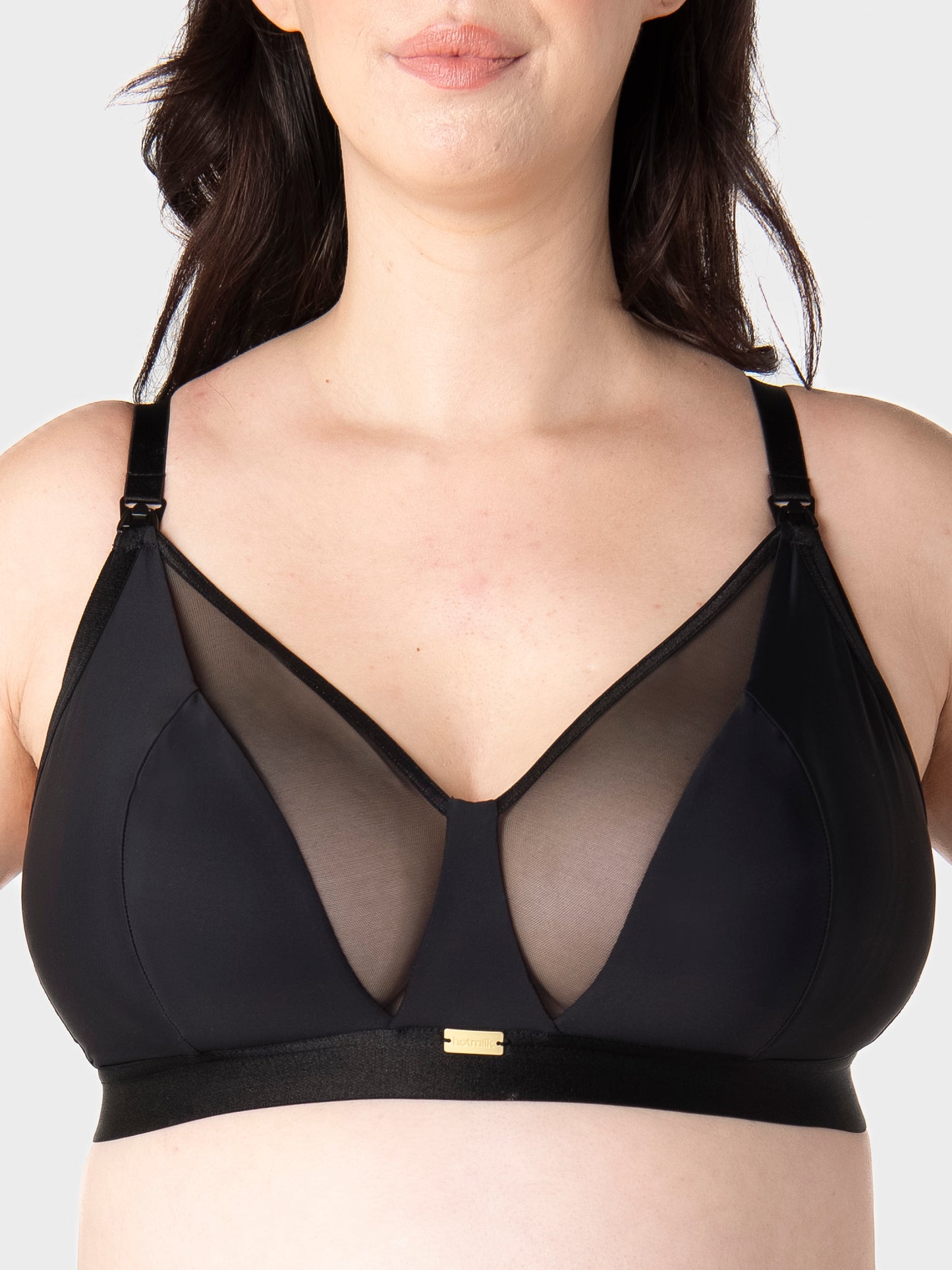 Flawless Wireless Nursing Bra - Black