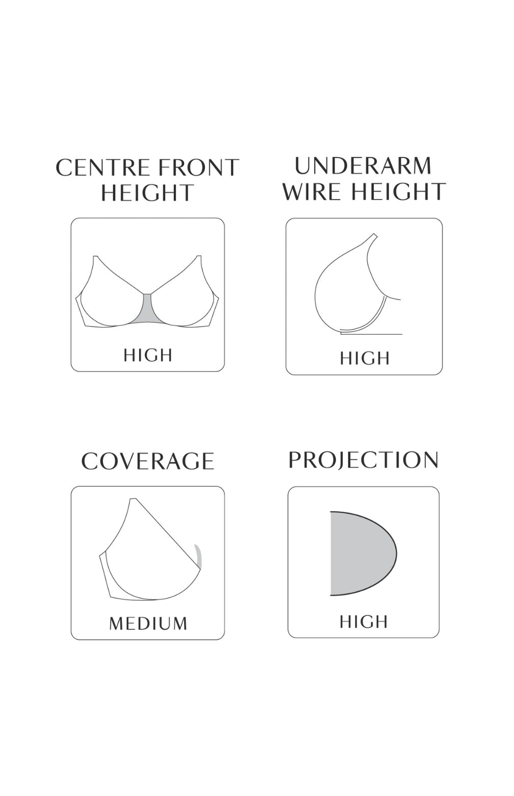 Esme Balcony Bra 10921 - Black Animal