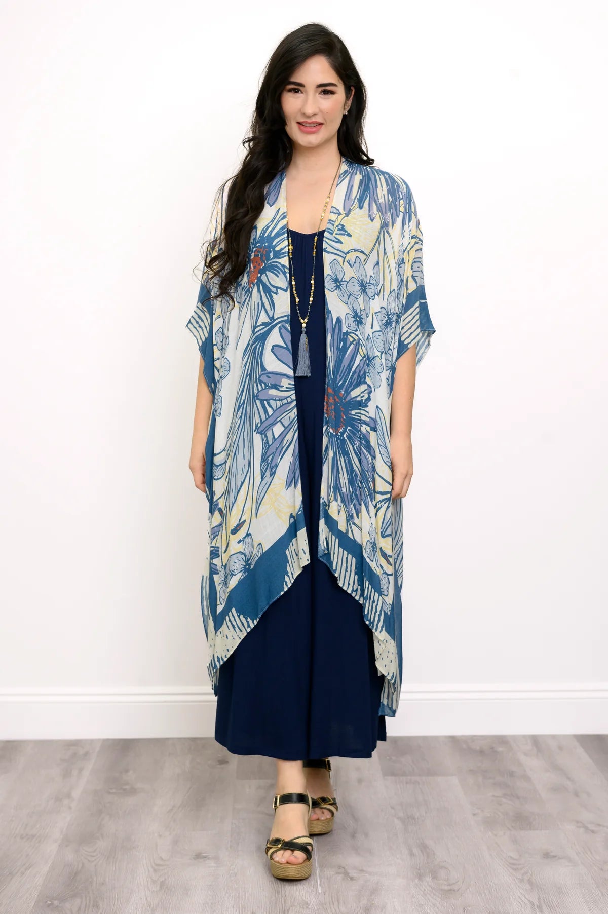 Darcy Kimono Cover Up - One Size - Various Prints