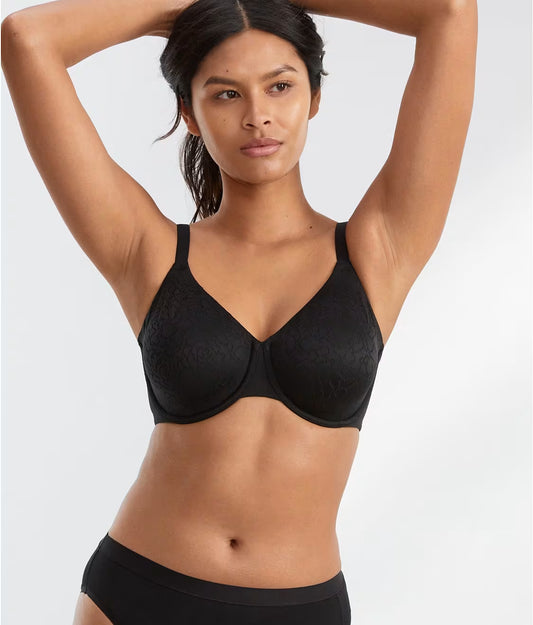 Inside Job Underwire T-shirt Bra 855345 BK - Black