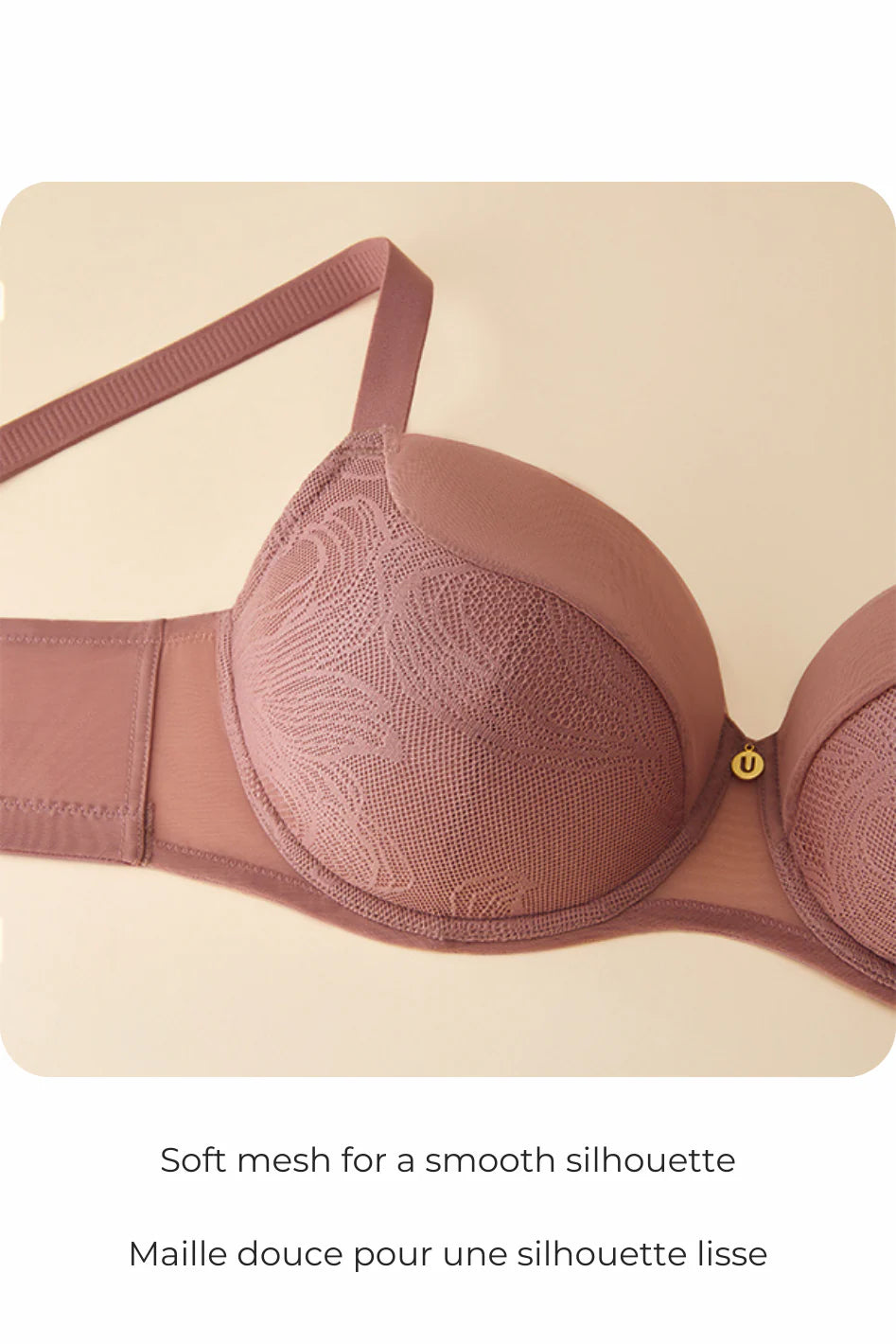Leslie Flexwire Bra - Clay