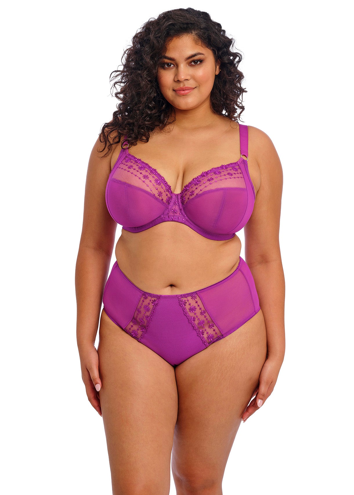 Matilda (SC) Plunge Bra EL8900 HOC - Hollyhock