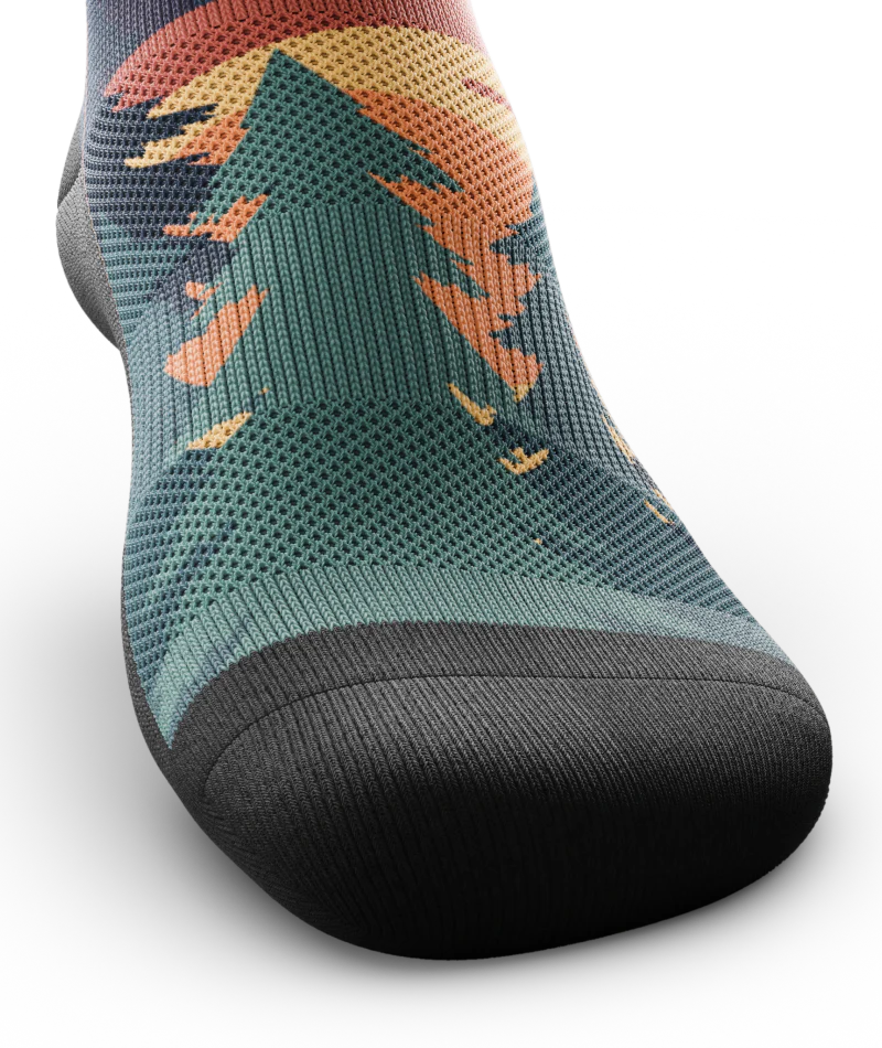 Meandering Unisex Performance Crew Socks