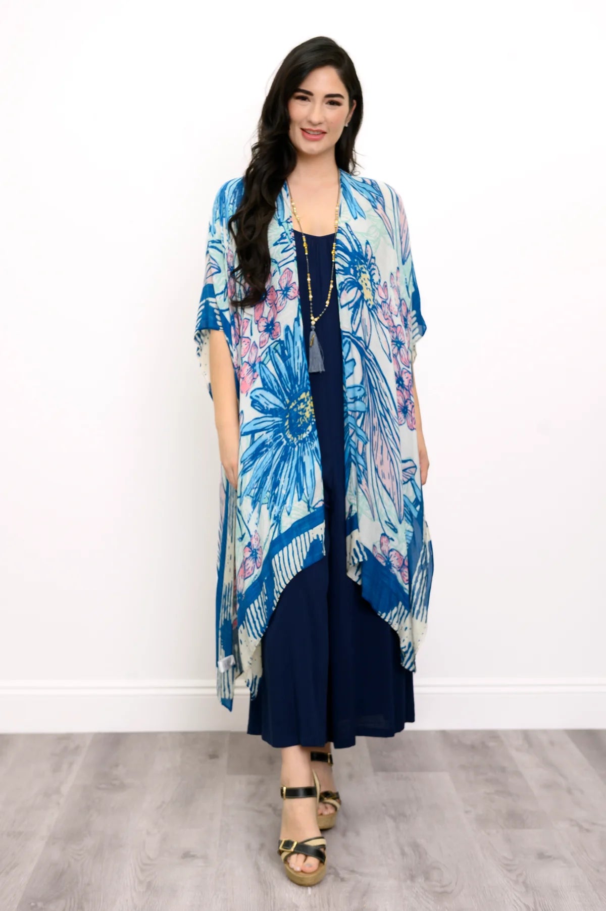 Darcy Kimono Cover Up - One Size - Various Prints
