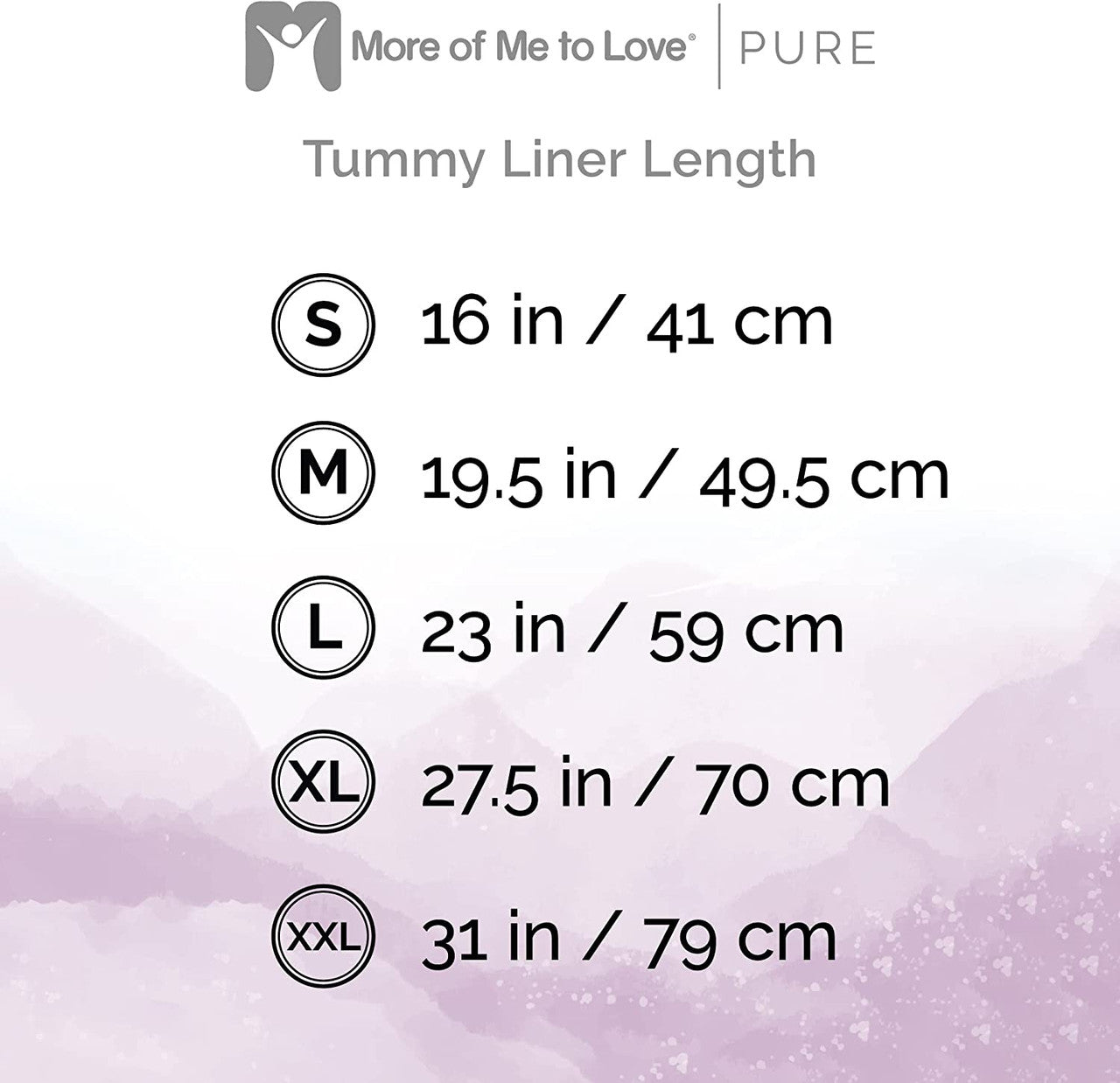 PURE Organic Cotton Tummy Liner (4-pack) - Pearl White and Stone Grey