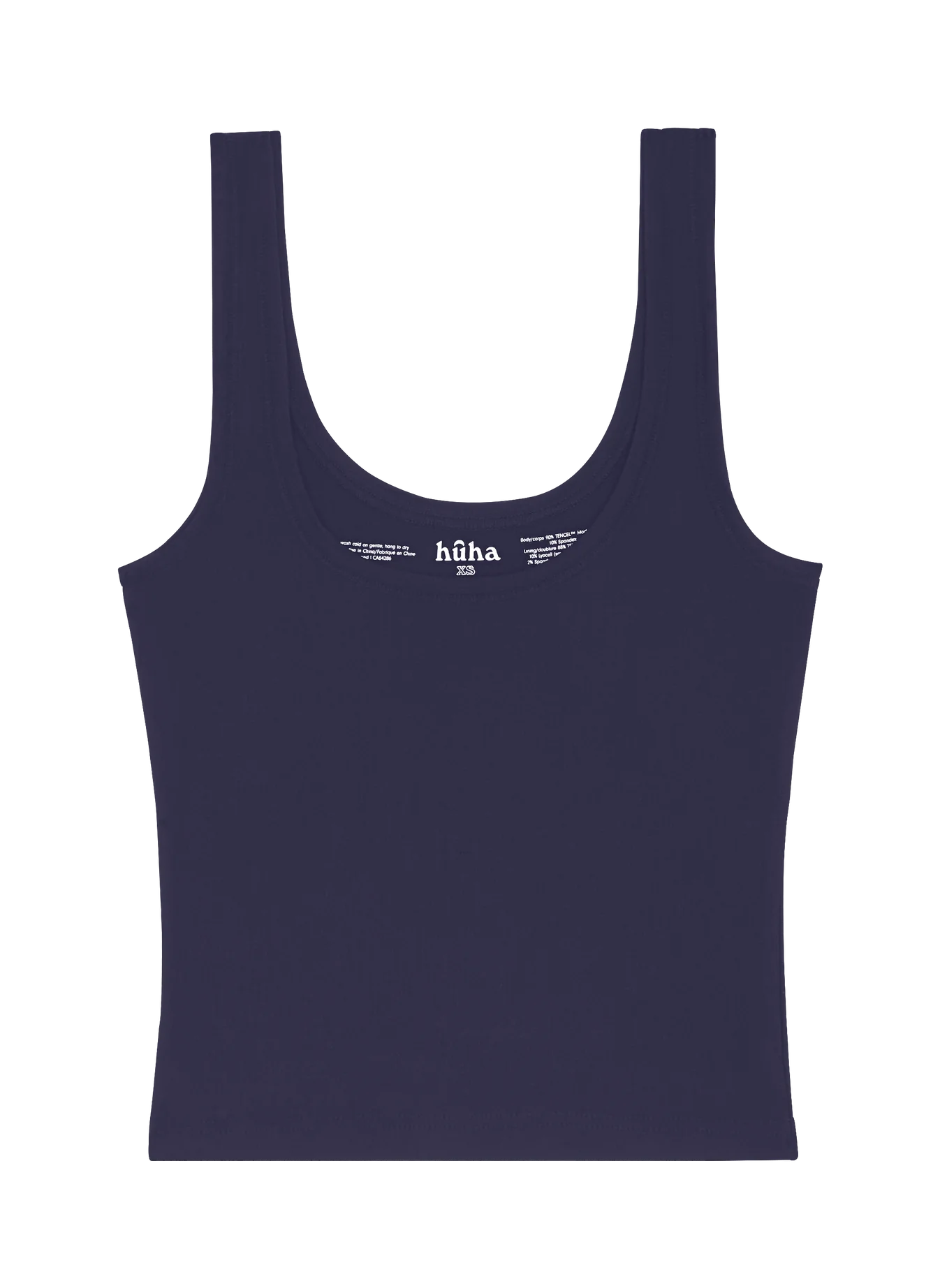 Mineral Sporty Crop Tank (D+) - Navy