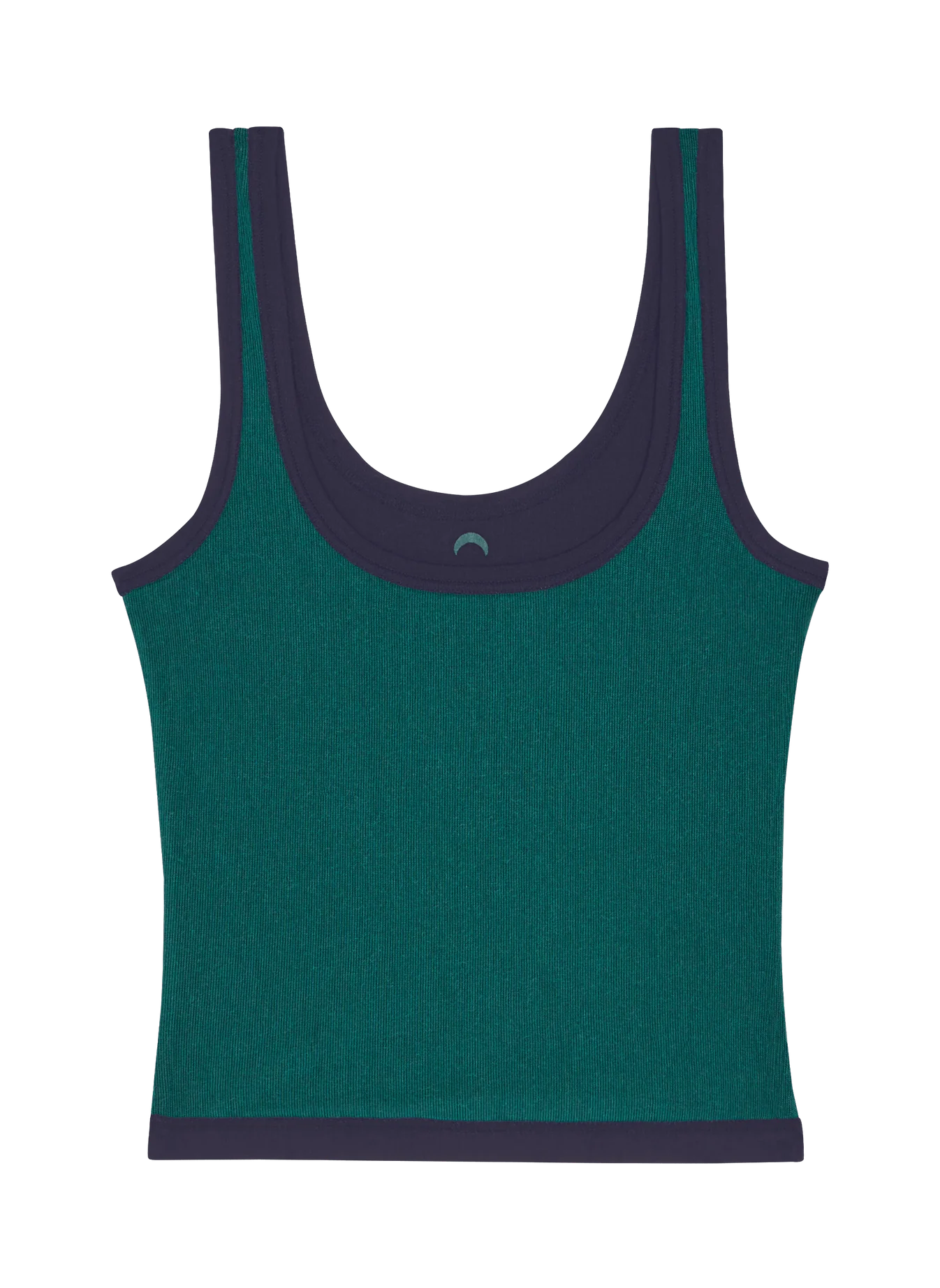 Mineral Sporty Crop Tank (D+) - Navy