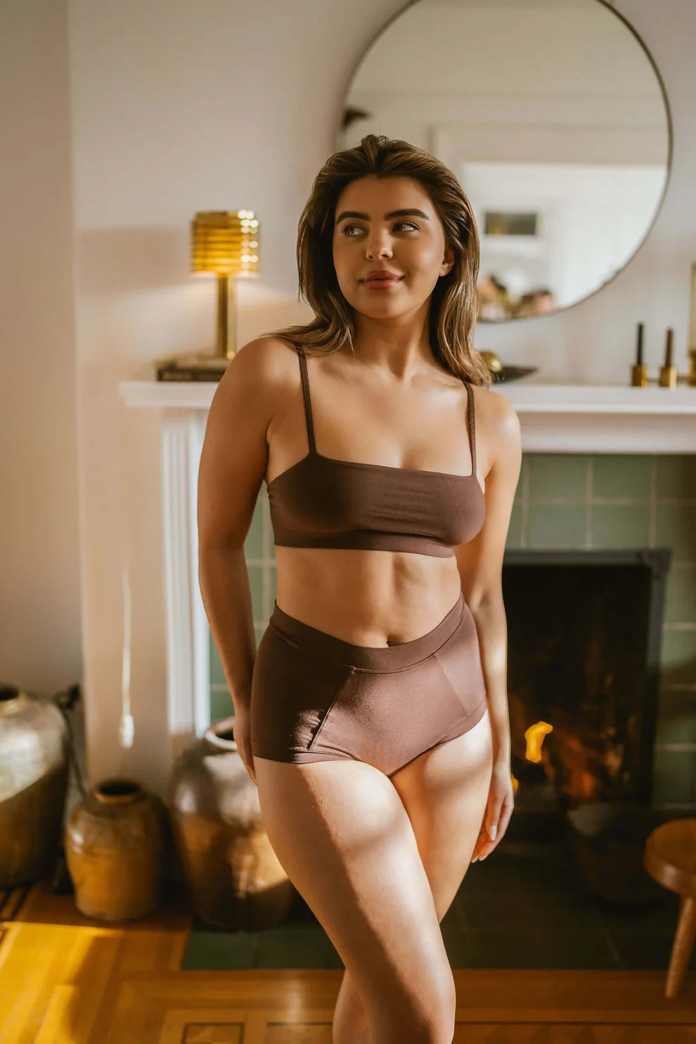 Brief Panty - Brown