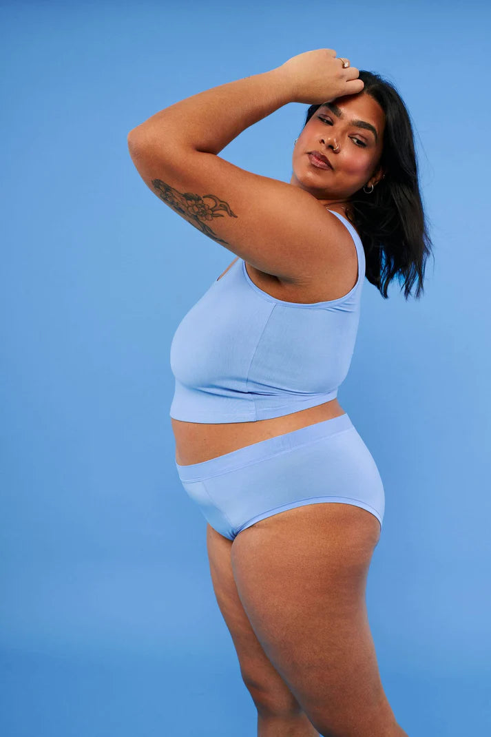 Cheeky Brief (SC) - Sky Blue