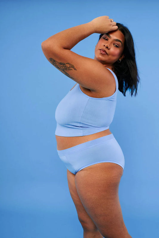 Cheeky Brief (SC) - Sky Blue