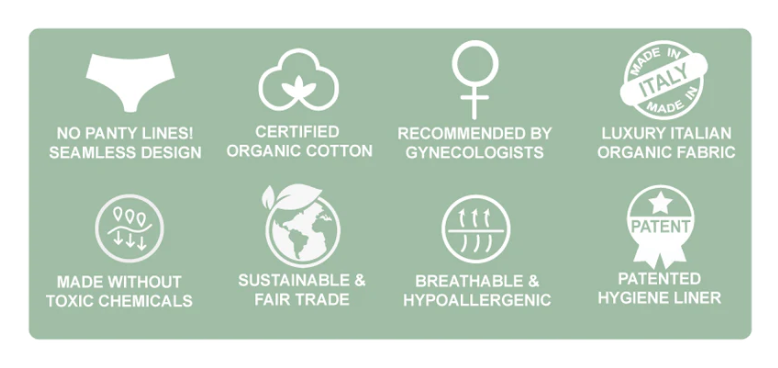 Organic Cotton No Show Seamless Low Rise Thong - Tan