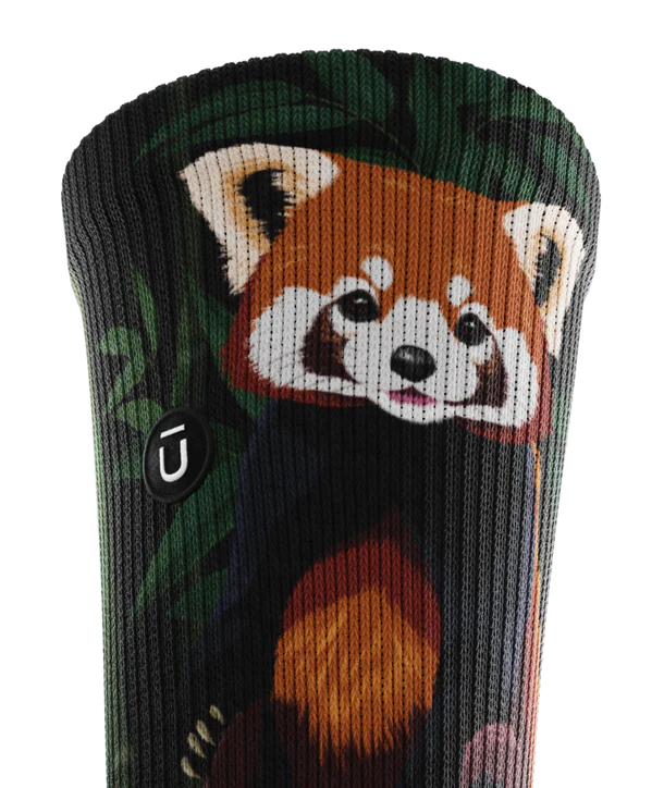 Red Panda Unisex Performance Crew Socks