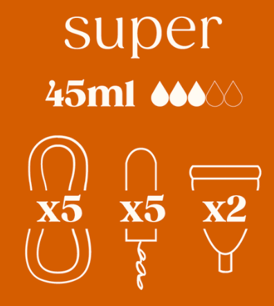 Freya Leakproof Period High Waist Brief - Super (45ml) - Cacao
