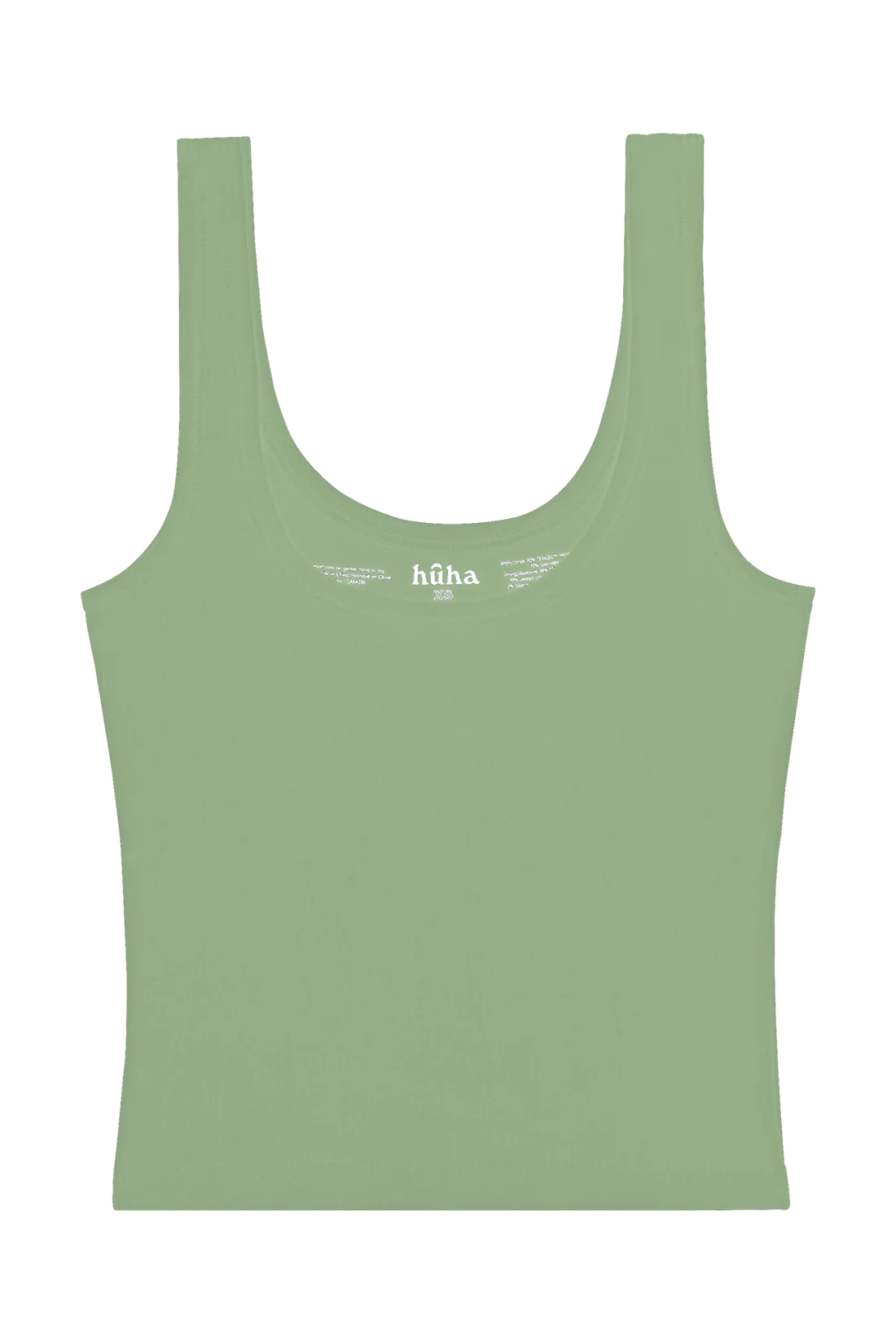 Sporty Crop (SC) Tank - Sage Green