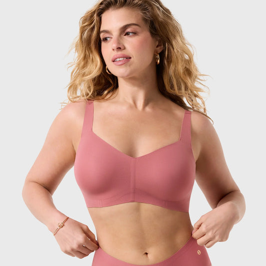 Beyond (SC) Wireless T-shirt Bra - Pink Canyon