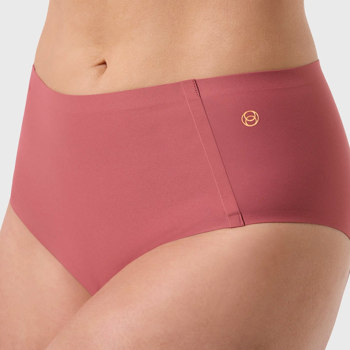 High (SC) Waisted Retro Bikini - Pink Canyon