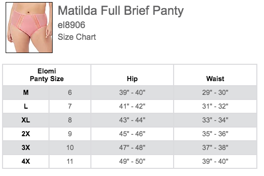 Matilda Full Brief EL8906 SSG - Siren Song