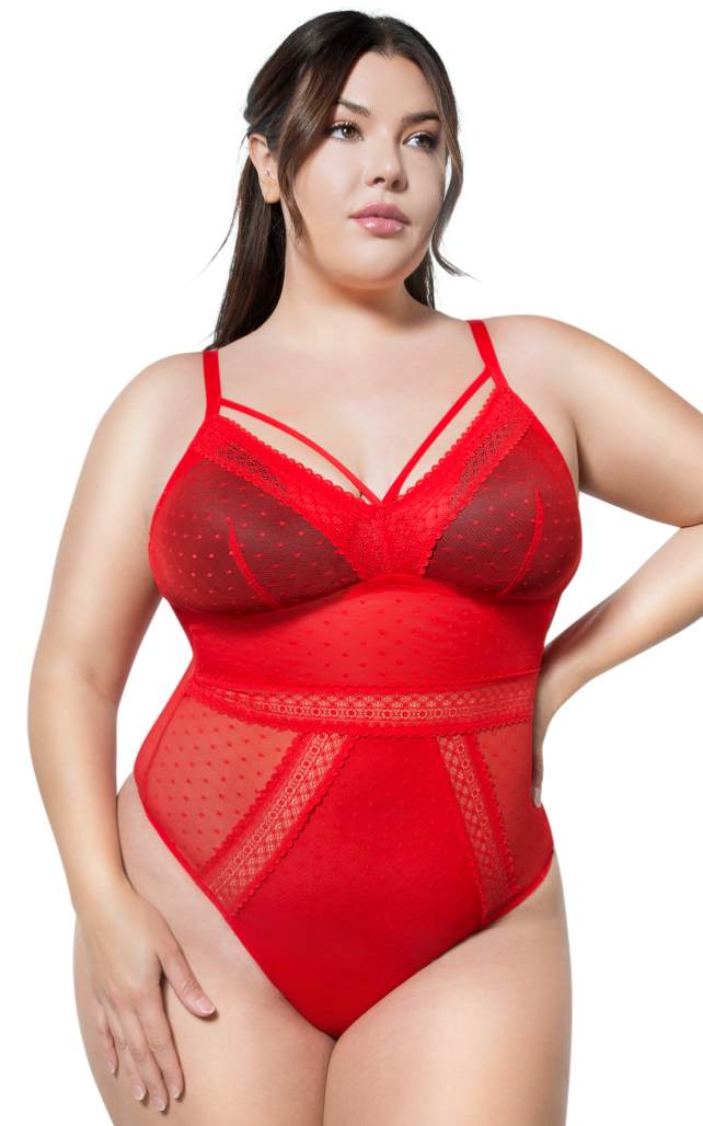 Mia Dot (D+) Wireless Teddy 6017 - Racing Red