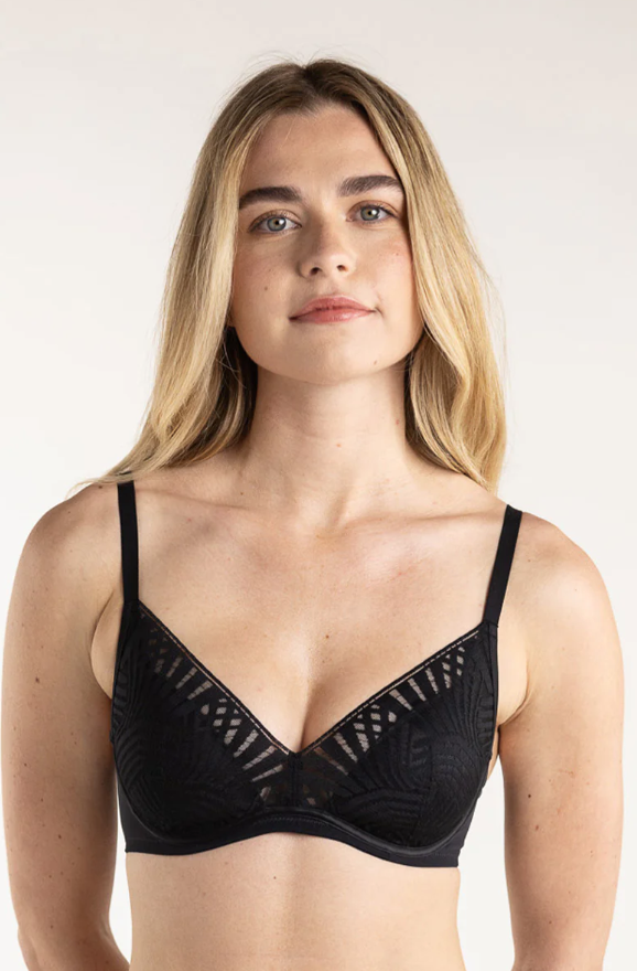 Aubrey Uniwire Bra - Black