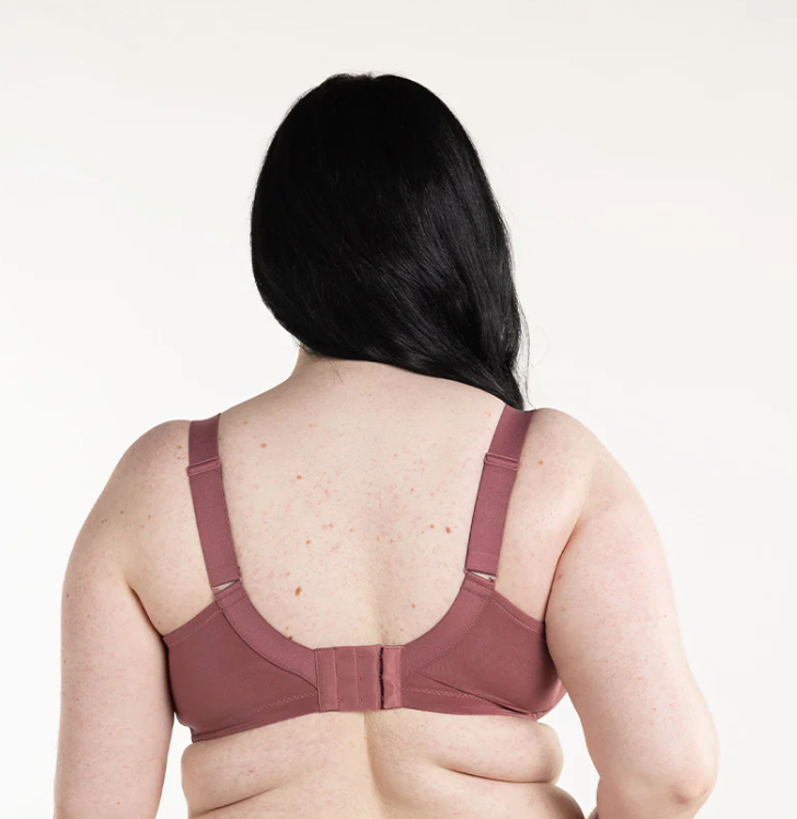 Cooling FlexWire Full Coverage Bra - Deep Crimson