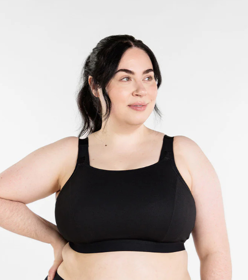 Pulse Wireless Sport Bra - Black