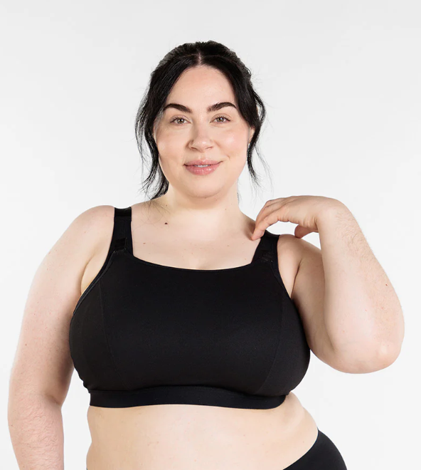 Pulse Wireless Sport Bra - Black