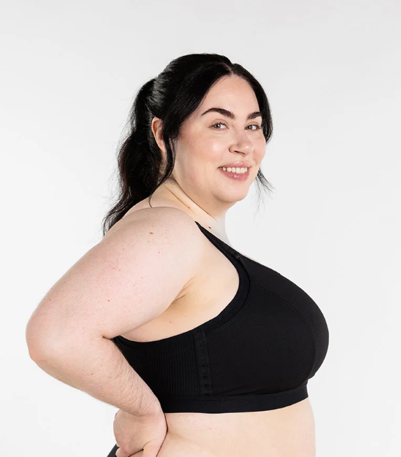 Pulse Wireless Sport Bra - Black