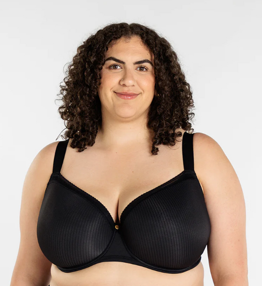 Avery Flexwire T-shirt Bra - Black