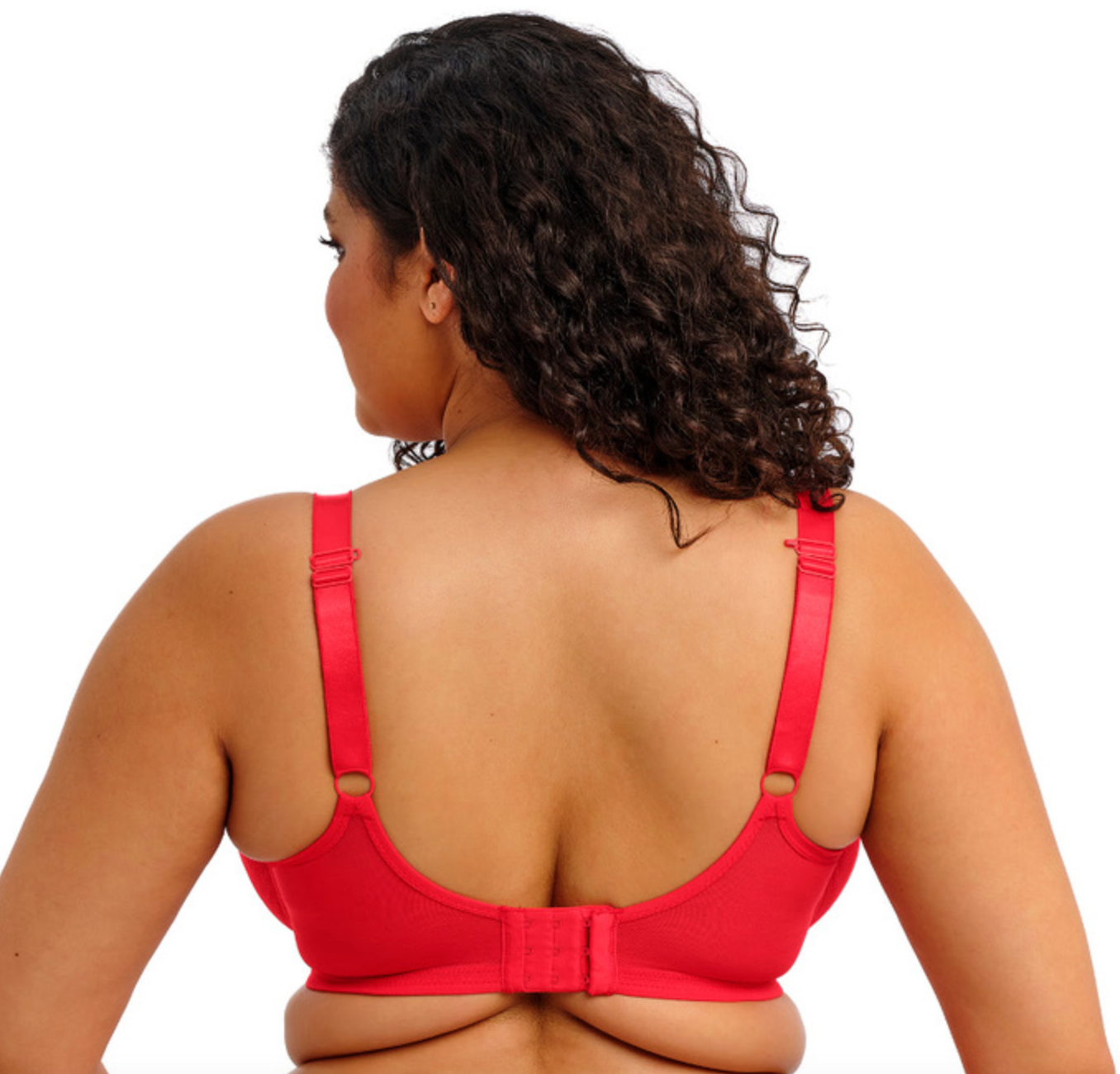 Tiernie (SC) Stretch Lace Plunge Bra EL303334 RED - Red