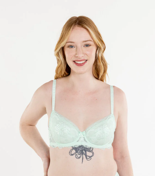 Buffy (X) Flexwire Bra - Pale Aqua