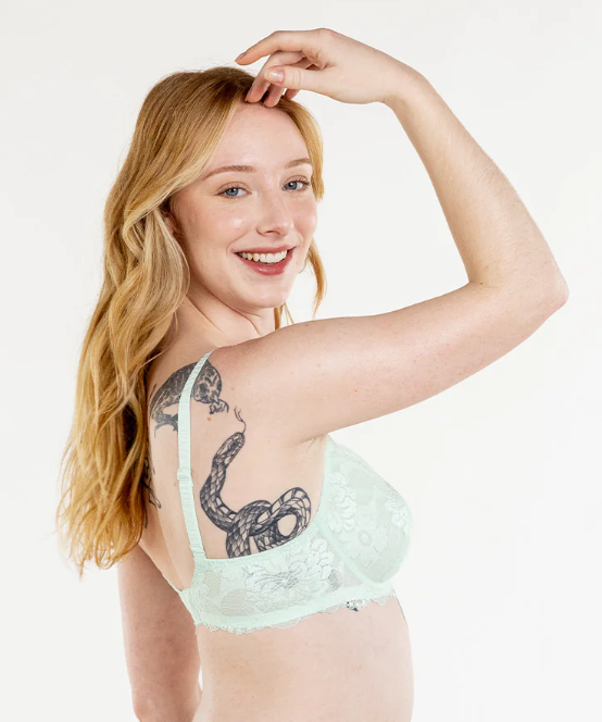 Buffy (X) Flexwire Bra - Pale Aqua