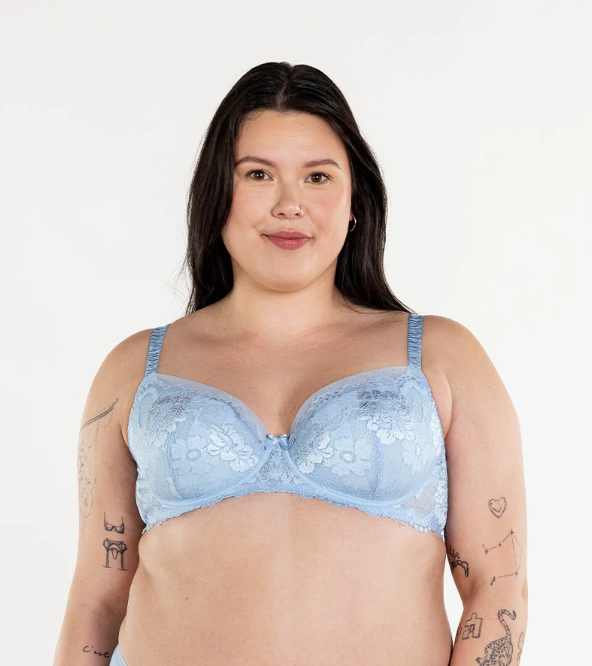 Buffy (X) Flexwire Bra - French Blue