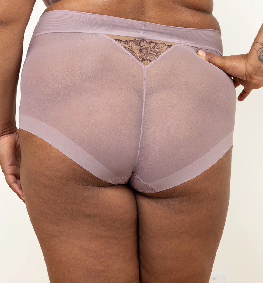 Penny Ultra High-Rise Cheeky Brief - Elderberry