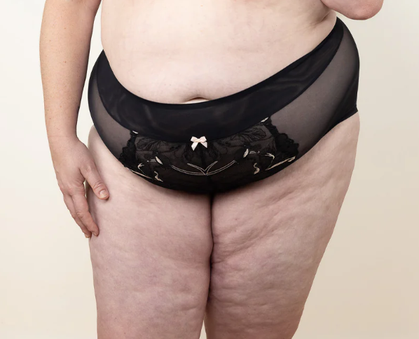 Penny (X) Ultra High-Rise Cheeky Brief - Black