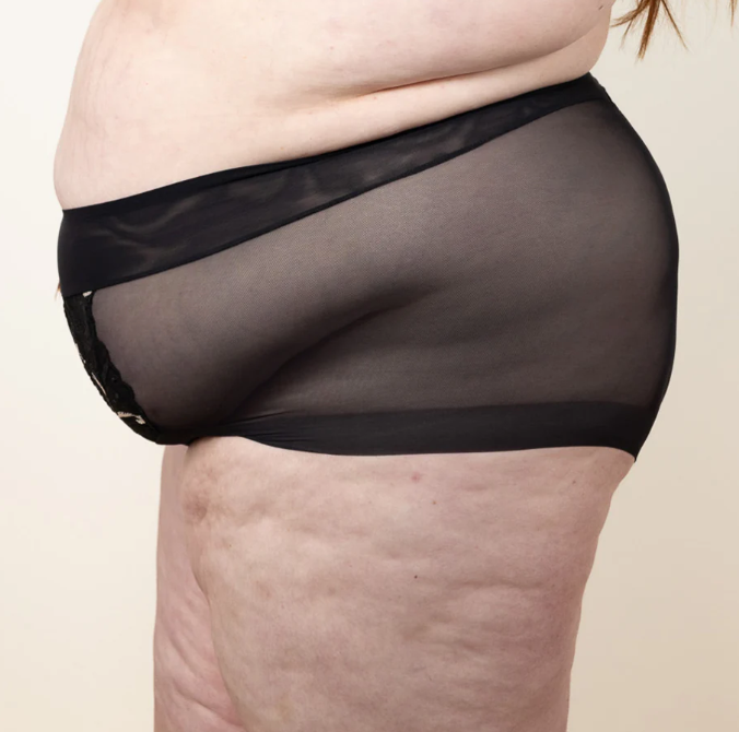 Penny (X) Ultra High-Rise Cheeky Brief - Black