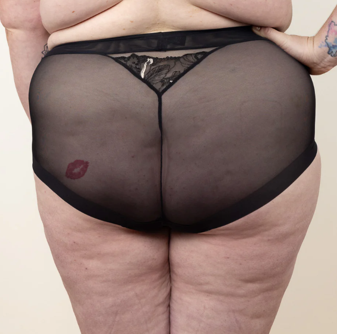 Penny (X) Ultra High-Rise Cheeky Brief - Black