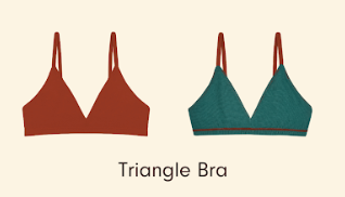 Mineral Wireless Triangle Bralette (D+) - Spice