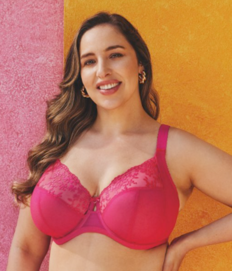 Zarla Side Support Bra EL302505 LON - Love Potion