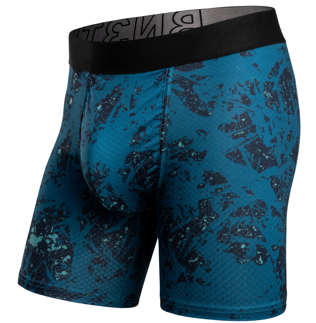 BN3TH Pro Agua X 6.5 Boxer Briefs 1367 - Rock Face - Lagoon