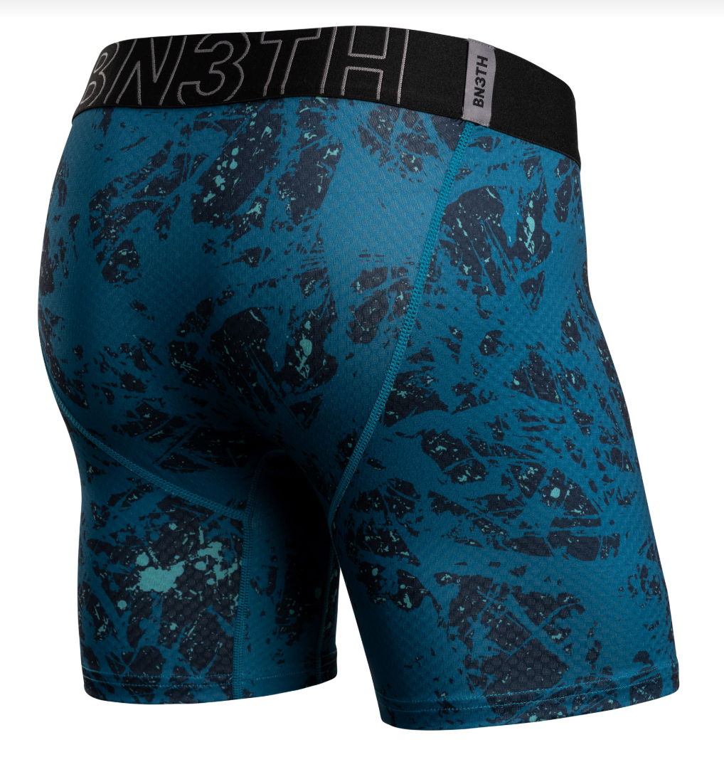 BN3TH Pro Agua X 6.5 Boxer Briefs 1367 - Rock Face - Lagoon