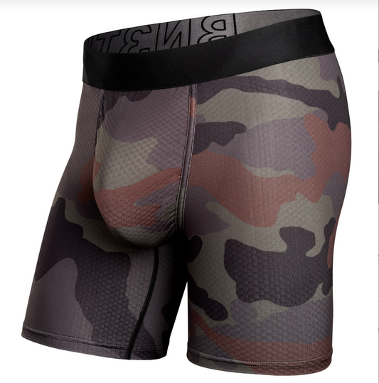 BN3TH Pro Agua X 6.5 Boxer Briefs A014 - Basecamp Camo - Woodland